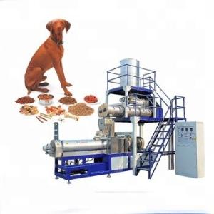 Quality Large Capacity Twin Screw Extruder Pet Food Processing Machine for 220v/380v/50Hz Voltage wholesale