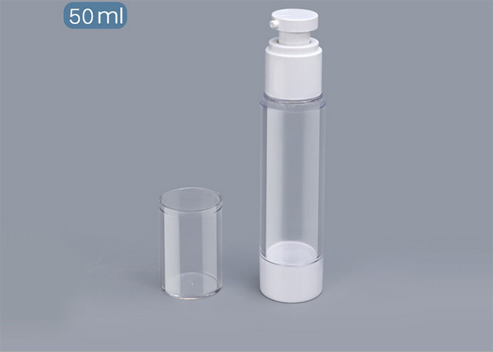 25ml 30ml Plastic Lotion Airless Bottle For Cosmetic Packaging