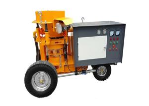 Quality 7.5kw Portable Shotcrete Machine Large Capacity Gunite Sprayer wholesale