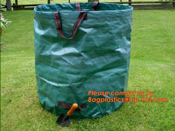 Sand building garbage packing polypropylene pp woven garden sacks bags,Heavy Duty Reusable Garden Waste PP Woven Garden