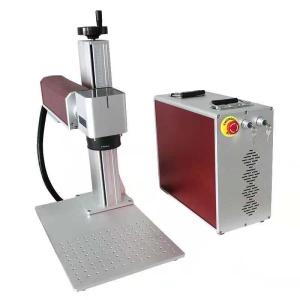 Quality 20W Mini Metal Desktop Fiber Laser Marking Machines For Plastic/ ABS/ PVC/ Steel jewelry silver gold watch printe wholesale