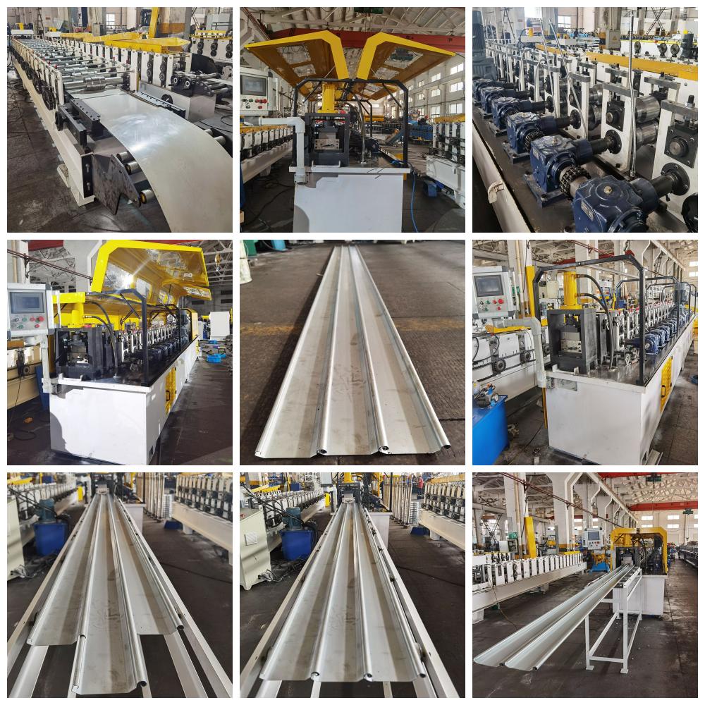 Hydraulic Cold Roll Door Frame Forming Machine 0.2mm-1.0mm
