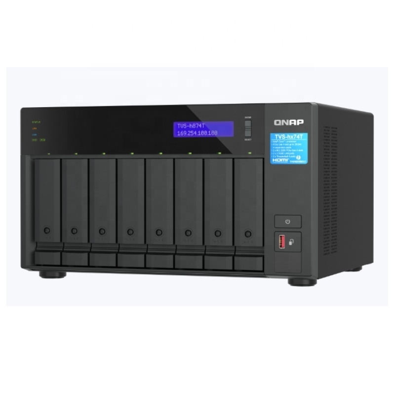 New Original TVS-h874T-i7-32G with i9 16 core/i7 12 core processor High-Capacity NAS Networked Storage