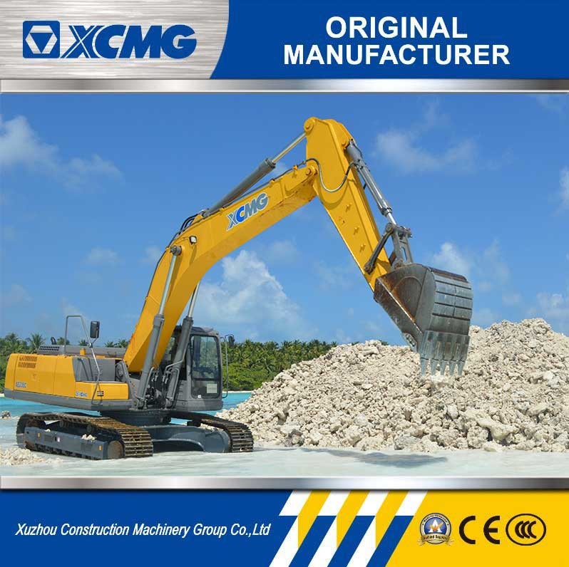 XCMG XE335C Heavy Construction Machinery Hydraulic Isuzu Engine Excavator