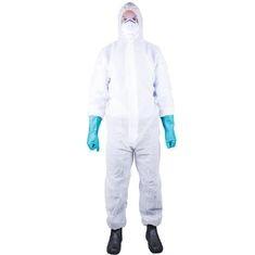 Quality Microporous Medical Protective Clothing Disposable Latex Free With Hood wholesale