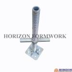 Scaffold jack base, Scaffolding parts, Домкрат для строительных лесов