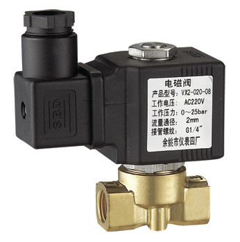 asco brass miniature solenoid valve direct acting normally closed NC 1 / 8 " - 1 / 4 " AC220V 230V