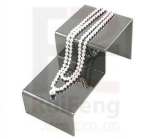 Quality Custom Necklace Display tray, Black necklace display holder wholesale