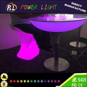 Quality Outdoor Lounge Furniture LED Illuminated Table wholesale