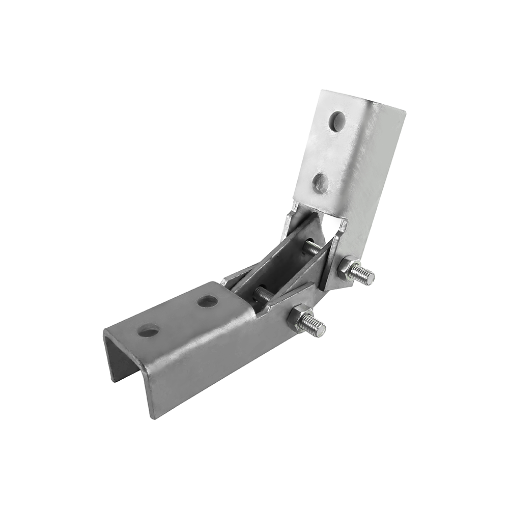 Anti Vibration Pipe Clips Surface Treatment Zinc Plating 102x102x6mm