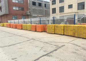 Quality Silver Color Temporary Residential Fencing / Chain Link Construction Fence wholesale