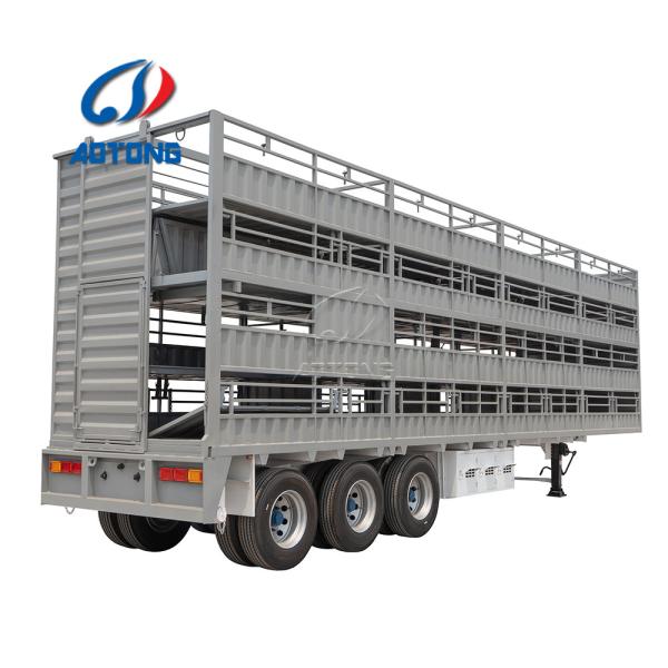 13000X2500X3800 Semi Trailer Horse Trailer Poultry Semi-Trailer with Air