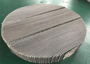 Quality Petrochemical Field SS316 Metal Structured Packing In Distillation Column 450y wholesale