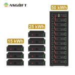 High Voltage 15kwh-750kwh Lithium Iron Battery Pack Lifepo4 51.2v 100Ah Rack