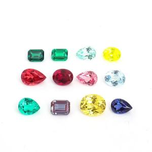 Quality Oval Brilliant Cut 6*8mm Certified Lab Grown Loose Color Moissanite For Woman Jewelry wholesale