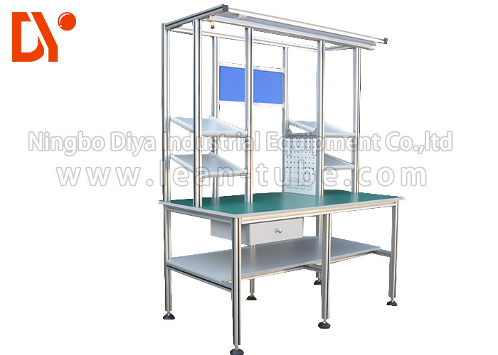 Testing / Assembly Aluminium Profile Workbench Anti - Rust Simple Design