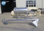 Ss Industrial Screw Conveyors Screw Conveyor Machine For Food Chemical Area