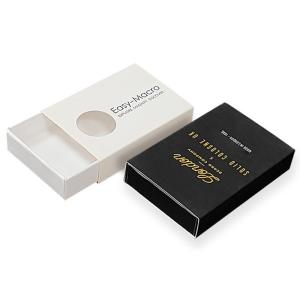 Quality Personalised Black White Paper Match Style Drawer Gift Box Packaging Custom Matches Box wholesale