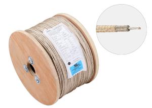 Quality Fiberglass Braiding Heater Hook Up Wire , Household Electrical Cable UL5128 300v 450c wholesale