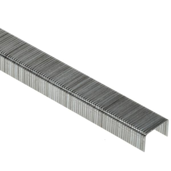 20Ga 80 Series Galvanized Crown Staples Fine Wire 8008 12.8mm For Industrial