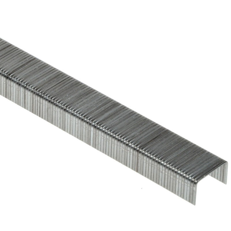 20Ga 80 Series Galvanized Crown Staples Fine Wire 8008 12.8mm For Industrial Furniture