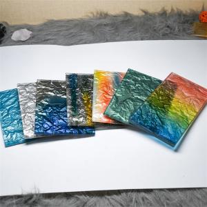 Quality Acid Etched Art Decorative Glass Gradient Textured Window Figured Glass wholesale