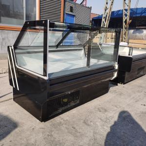 Quality Front Straight Lifting Up Glass Door 220L Deli Display Fridge R290 Refrigerant wholesale