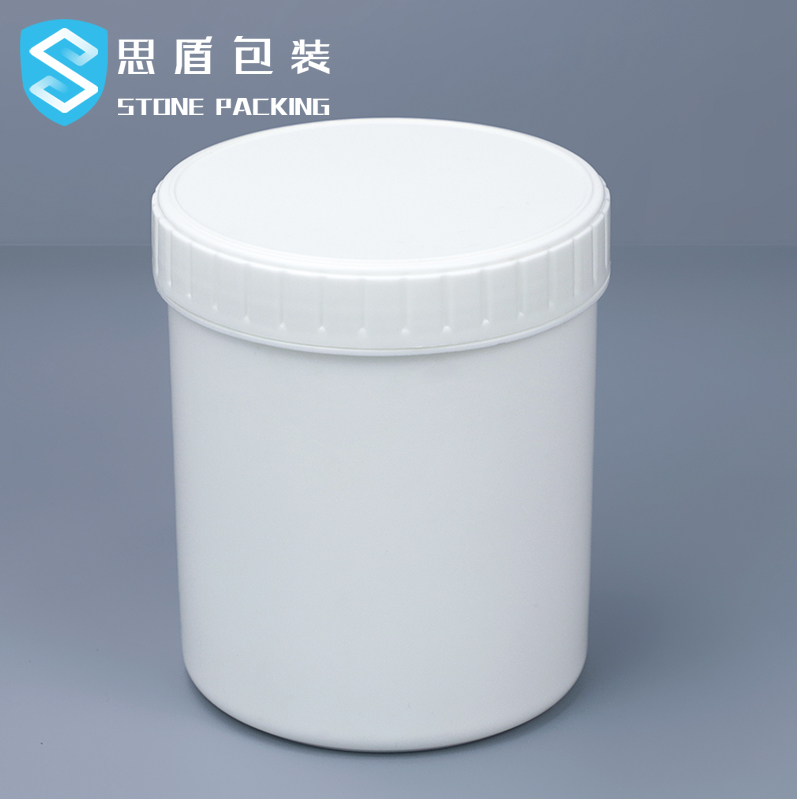 1000ML HDPE Plastic Bottle 145g Plastic Screw Top Jars