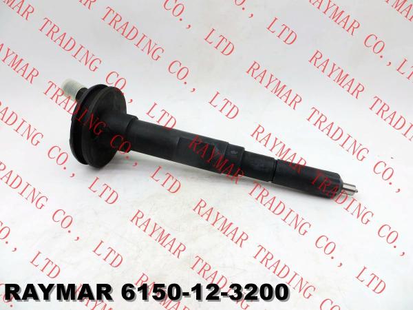 KOMATSU Genuine diesel fuel injector assy 6150-12-3200, 6150-12-3210 for PC400-6