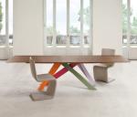 Solid Wood Top Commercial Dining Table Rectangular Shaped Environmentally