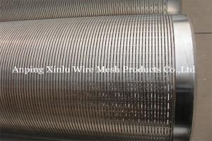 Quality 12&quot; Diameter Johnson V Wire Wrapped Screen Pipe Sus 304 For Water Well wholesale