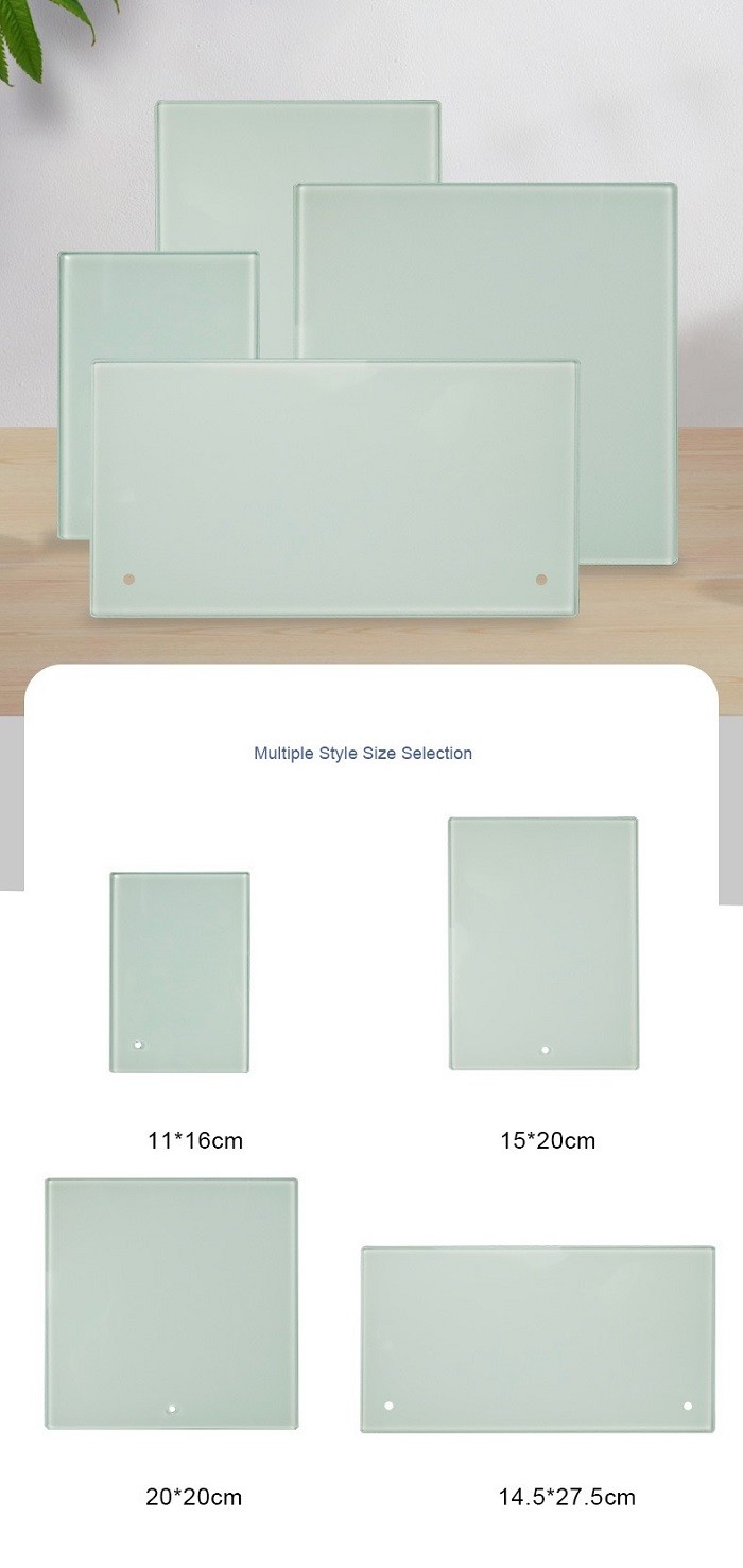 Blank Coated Sublimation Glass Photo Frame Sleek And Modern Design
