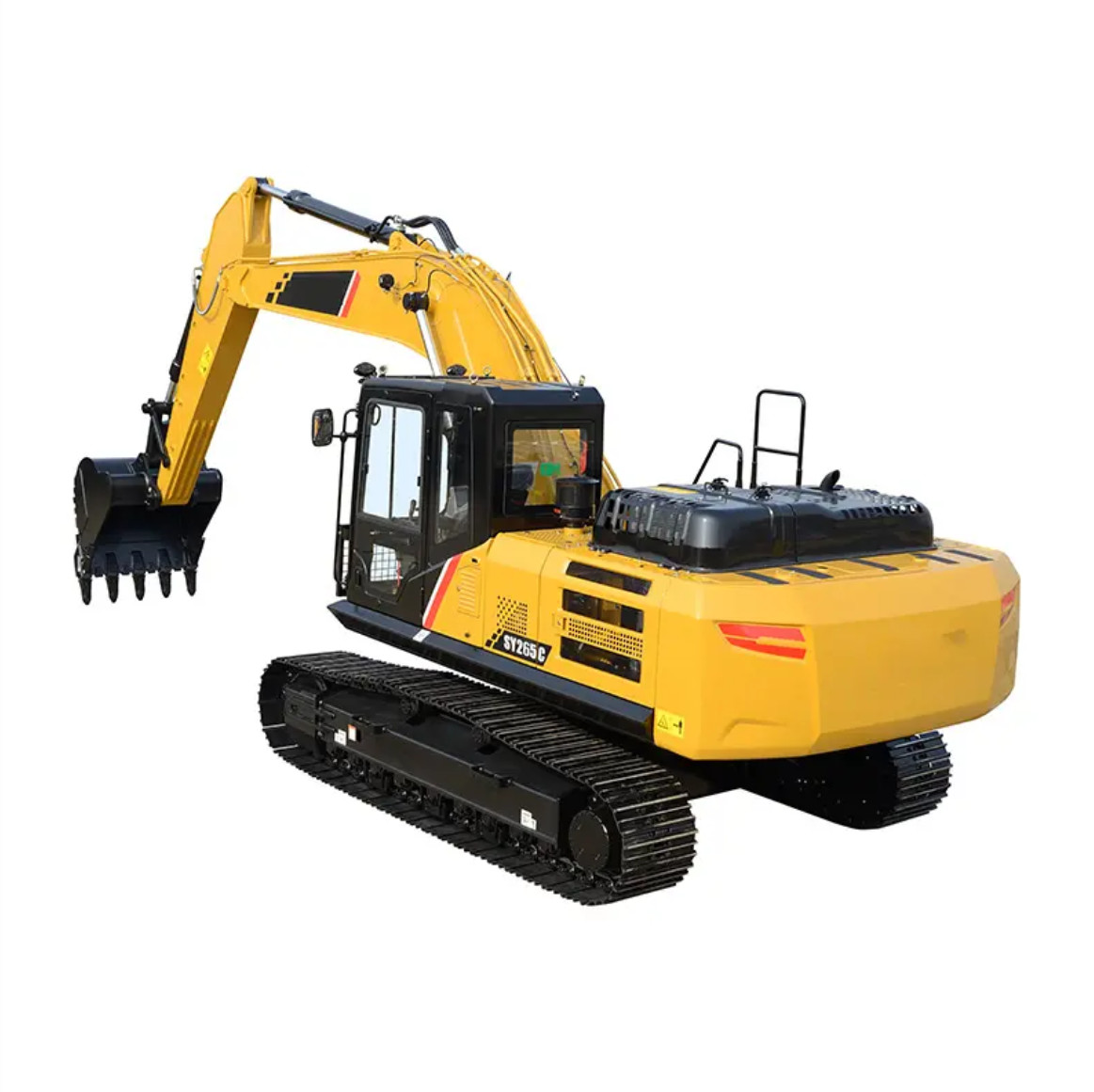 21 Ton Crawler Sany 215c Excavators With 0.35 M3 Bucket Capacity