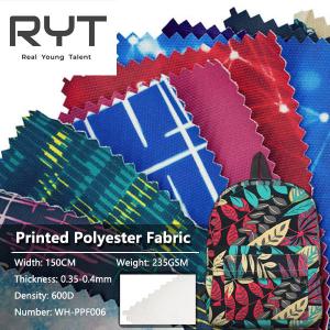 Quality 600D Printed Polyester Fabric wholesale
