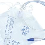 Urine Bag Drainage Bag For Collecting Urine 2000ML Transparent Male Female Urine