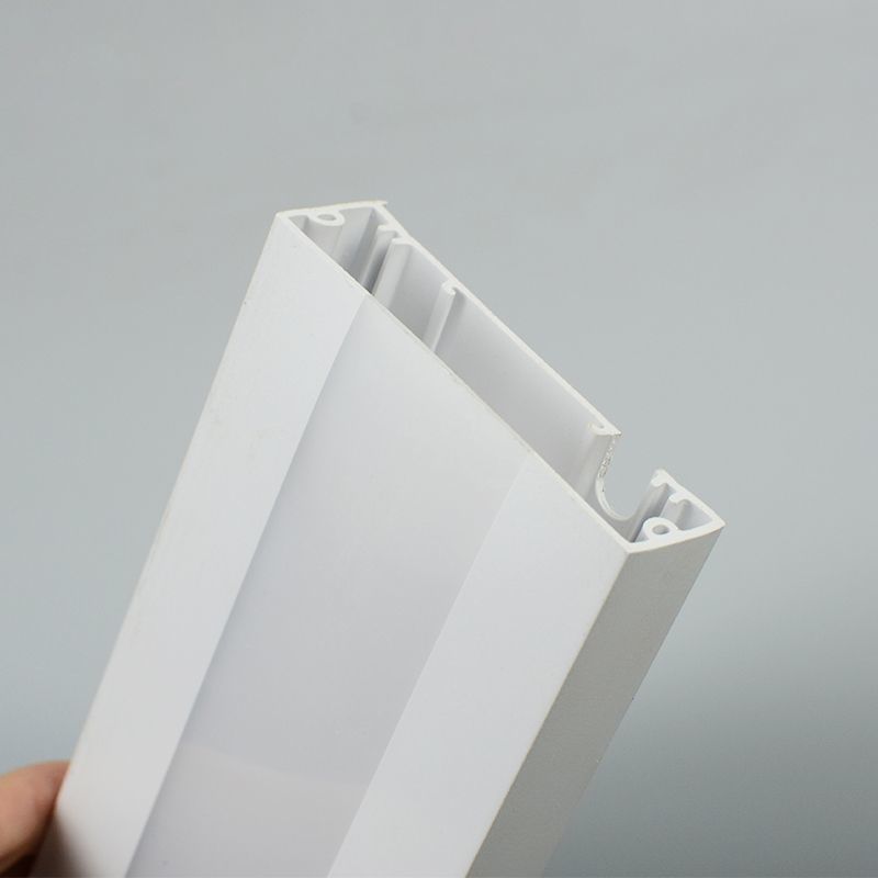 Hiplastics PVC White U Type Channel to Protect Construction Plastic Profiles