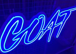 Quality 50000hrs Goat Silica Gel Led Neon Sign 200cm EU Plug Acrylic wholesale