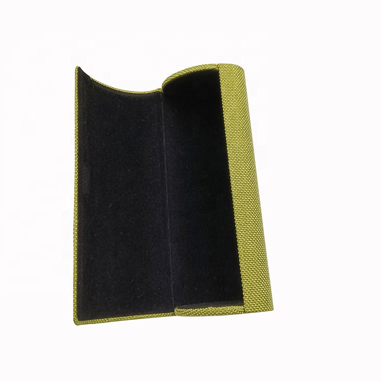 Durable Unisex Handmade Sunglasses Case Linen Material Eco Friendly