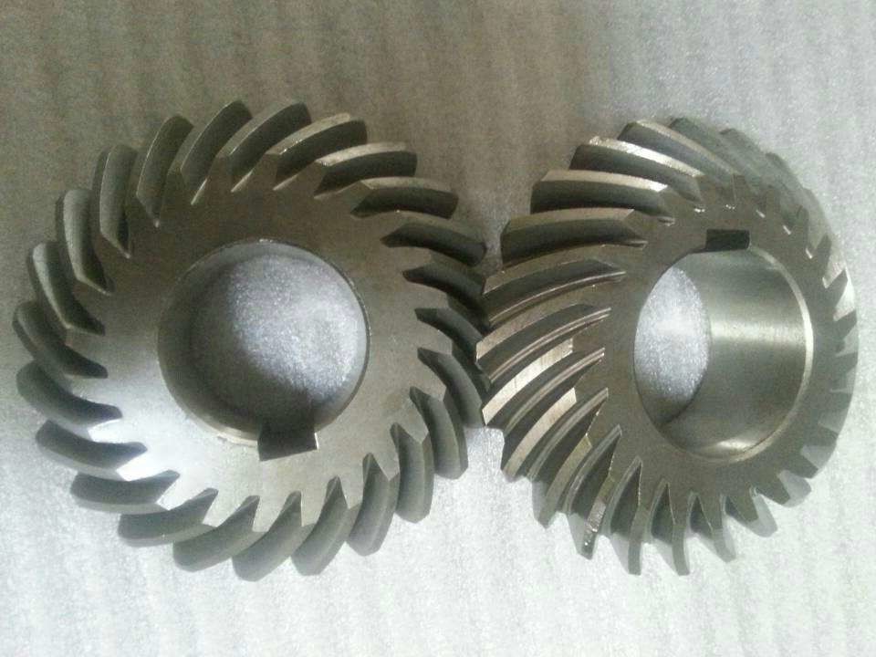 Precision Small agriculture straight bevel gear， Mechanical Equipments bevel gear