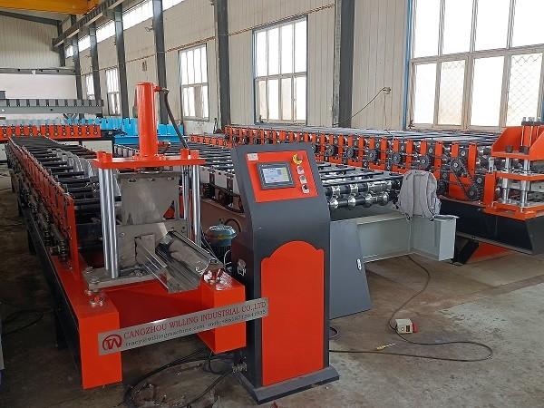 Cheap Fully Automatic Rain Gutter Roll Forming Machine Drainage System Production Line for sale
