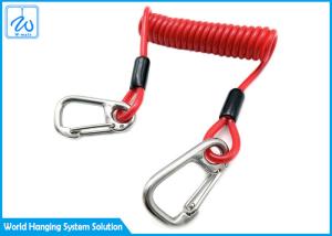 Quality Outdoor Recreation Lanyard Extension Spring Safety Cable wholesale