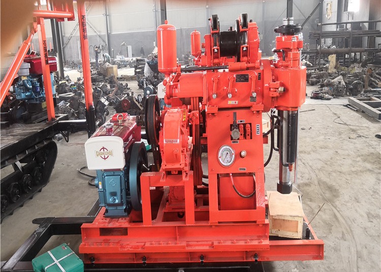 Xy-1a Engineering Drilling Rig Machine With Bw 160 Mud Pump