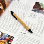Creative Bamboo Wooden Ball Pen Multiple Colors Eco-friendly Advertising
