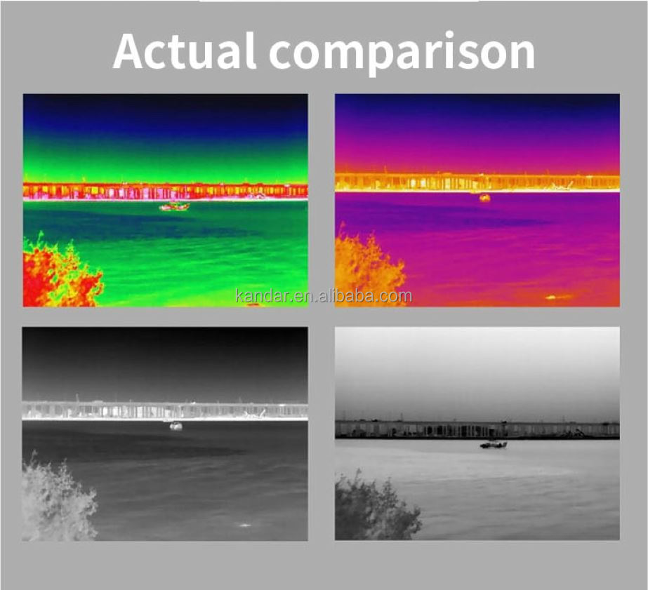 384*288 8-14um Waterproof KD760 54mm Thermal Imaging Scope with Field of View 6.9°x5.2°