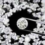 High Purity Precious Lab Grown Synthetic Diamonds / Cultivated Diamonds Wear