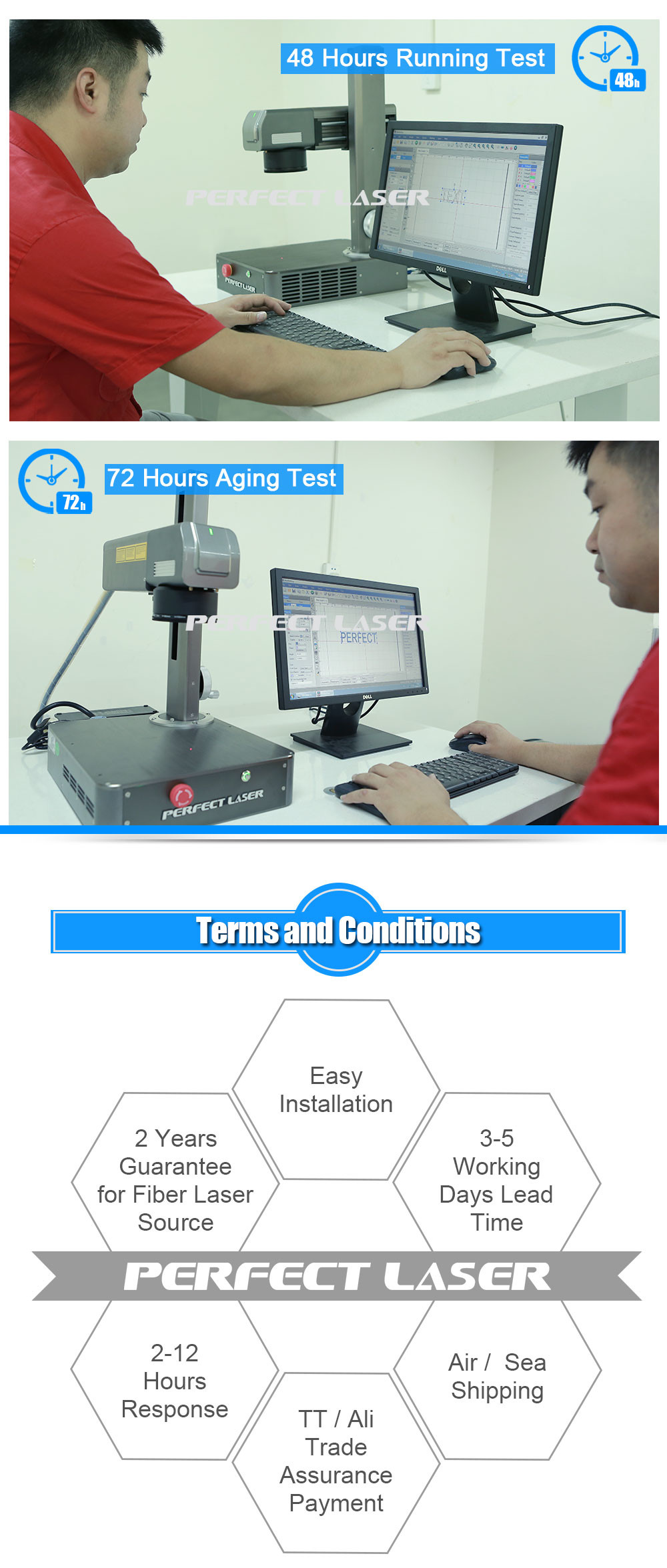 IPG JPT MOPA Fiber Laser Marking Machine 220V For Metal Stainless Steel Aluminium Plastic