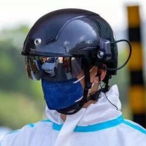 Quality 2020 Smart helmet with thermal imaging for Conovirus COVID 19 wholesale