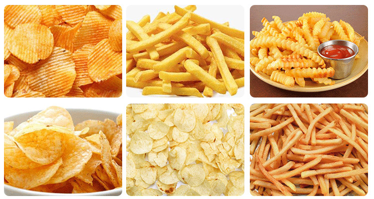 50kg/H Potato Chips Production Line , Fully Automatic Banana Chips Making Machine