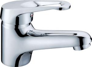 Quality One Handle Single Hole Bathroom Basin Mixer Faucet , Deck Mounted wholesale