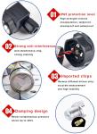 YW-140 Pressure Sensor 4-20mA RS485 Hart Protocol 316L Stainless Steel